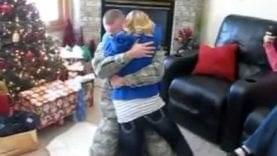 Christmas Military Homecoming Surprise