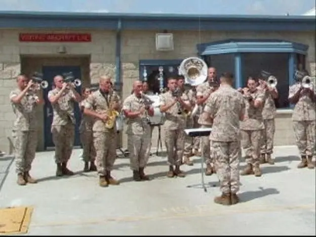 Homecoming of Marines from Iraq