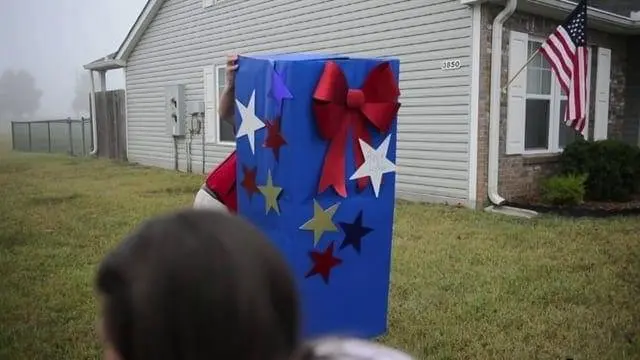 Welcome Home Daddy in a Box