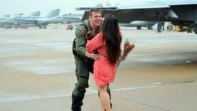 Military Homecoming – US Fighter Pilot Homecoming