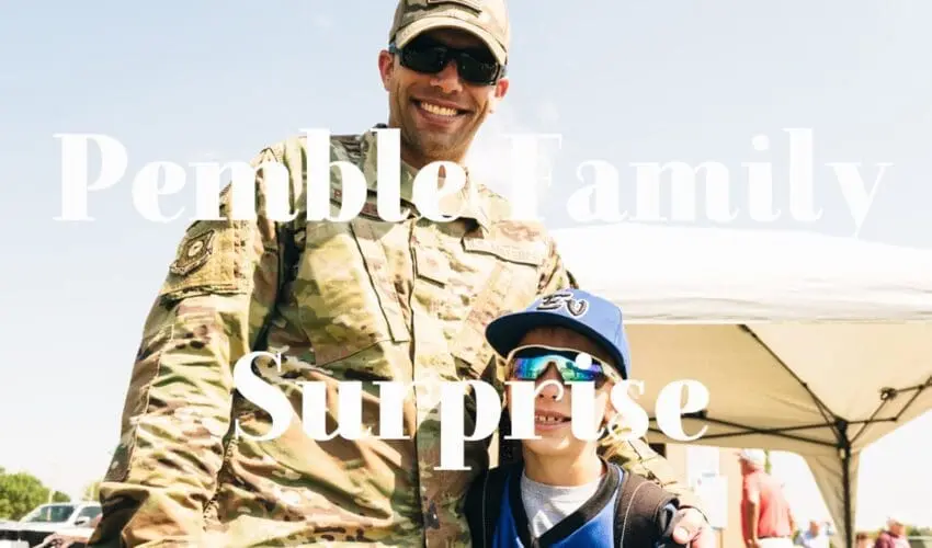 Pemble Military Homecoming Surprise | Full-length Film