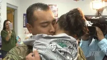 Surprise Military Homecoming at Long Elementary